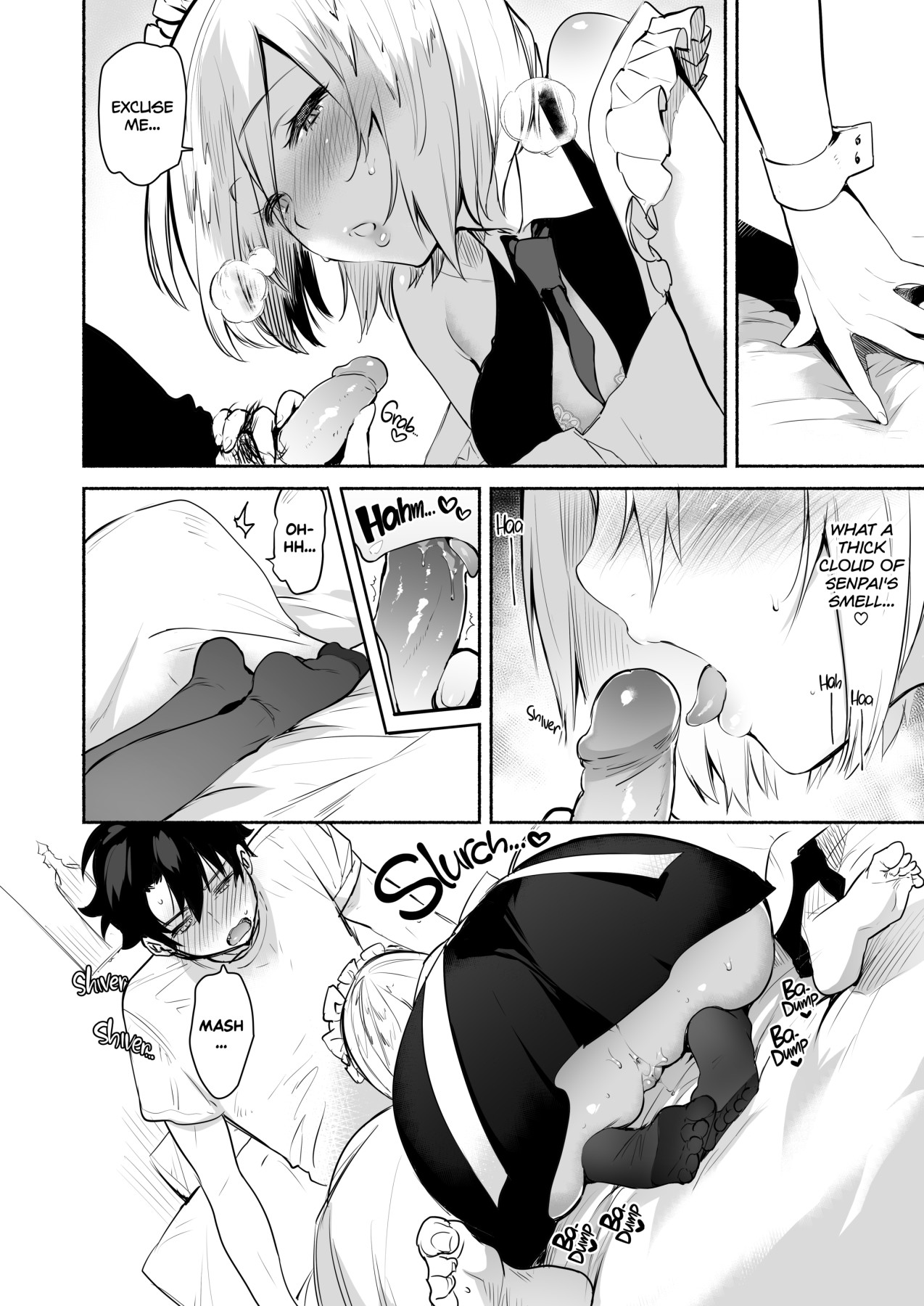 Hentai Manga Comic-My Kouhai Maid Is Looking After Me-Read-12